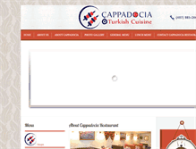 Tablet Screenshot of cappadociaturkishcuisine.com